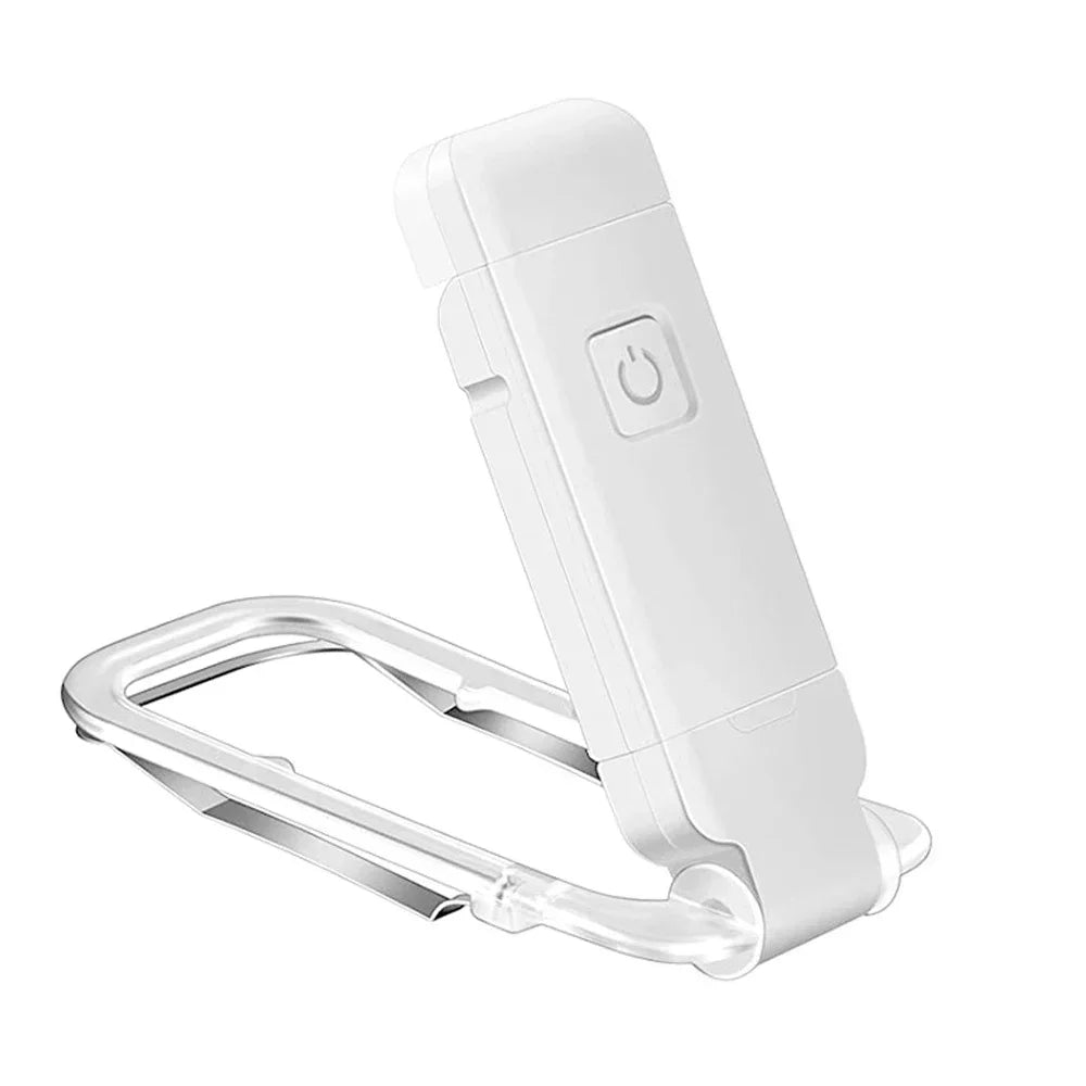 ClipLight - Lampe de lecture LED rechargeable avec pince