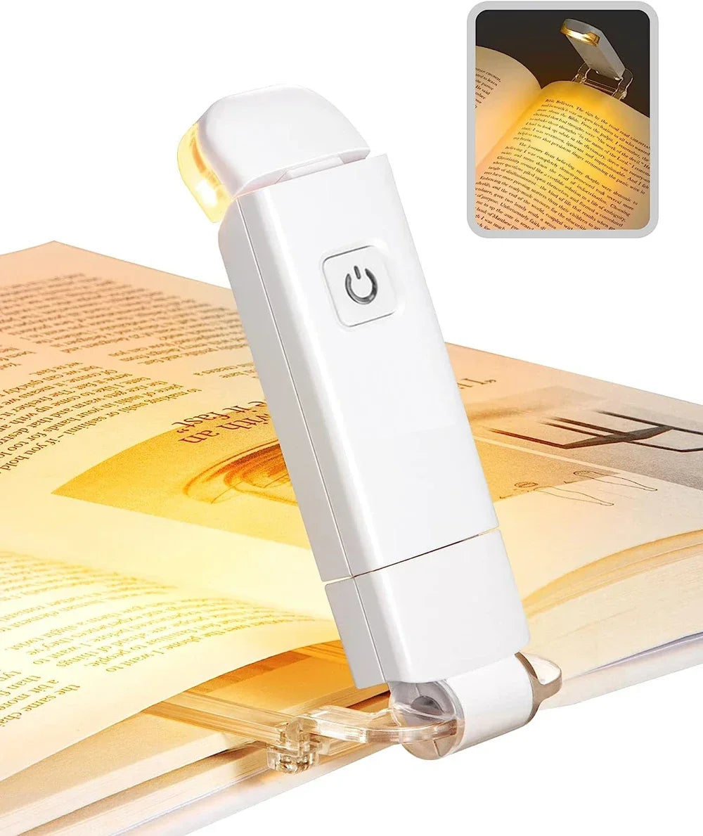 ClipLight - Lampe de lecture LED rechargeable avec pince